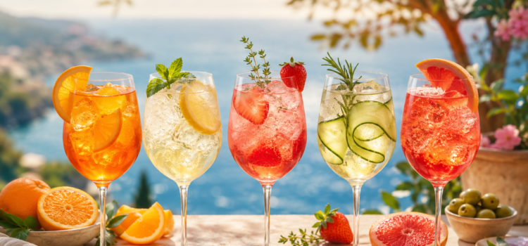 Spritz tipo kokteiliai vasarai: skaniausios idėjos